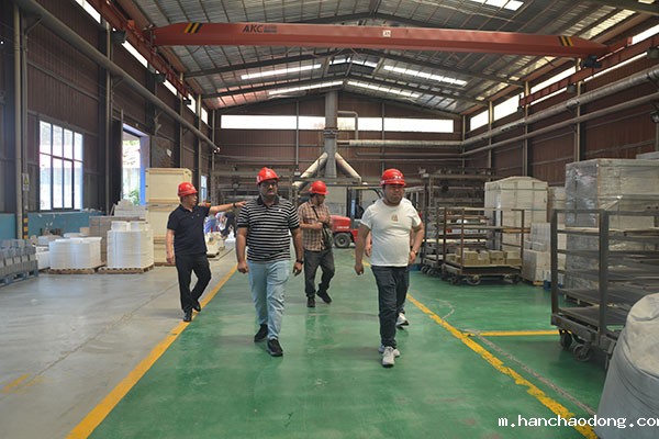 印度客户到访参观,促进更深入合作