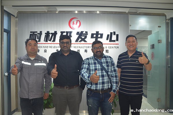 印度客户对我厂给予了肯定