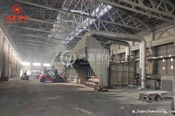 耐材浇注料施工